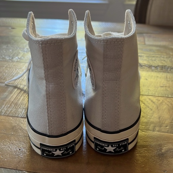 Converse Chuck Taylor all star gray lifted platform EUC like new. Men 5 Women 7 - Picture 4 of 9